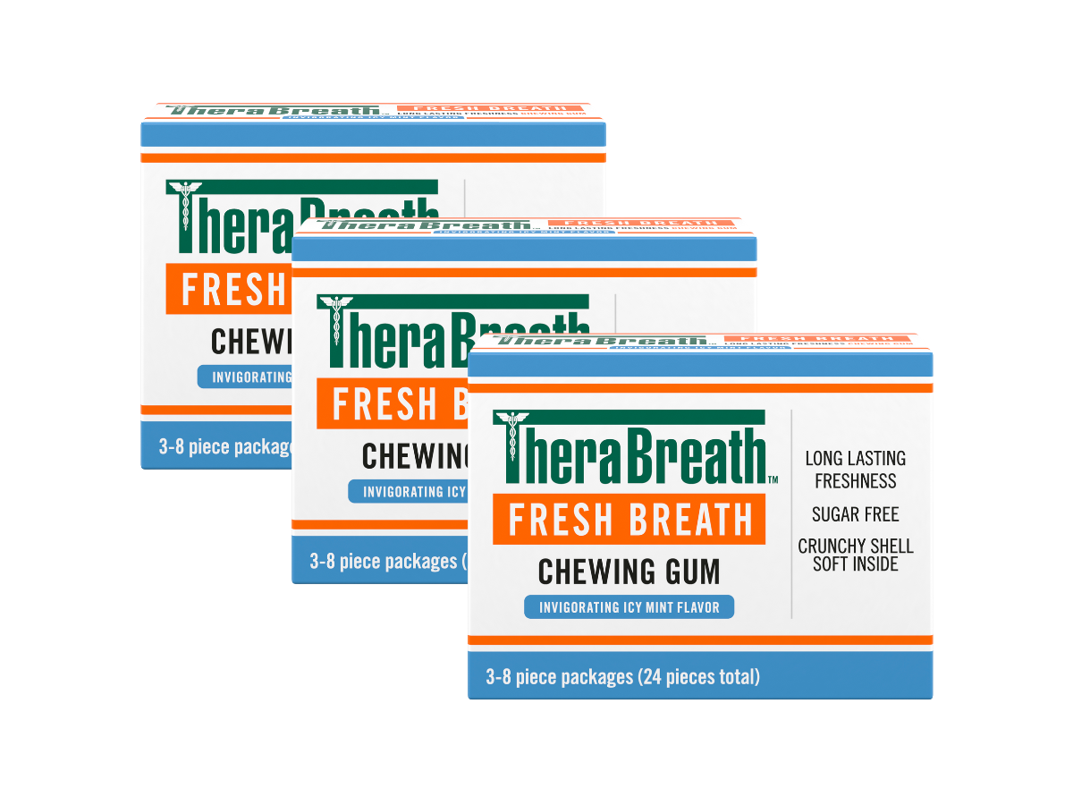 Chewing Gum, Invigorating Icy Mint Flavor