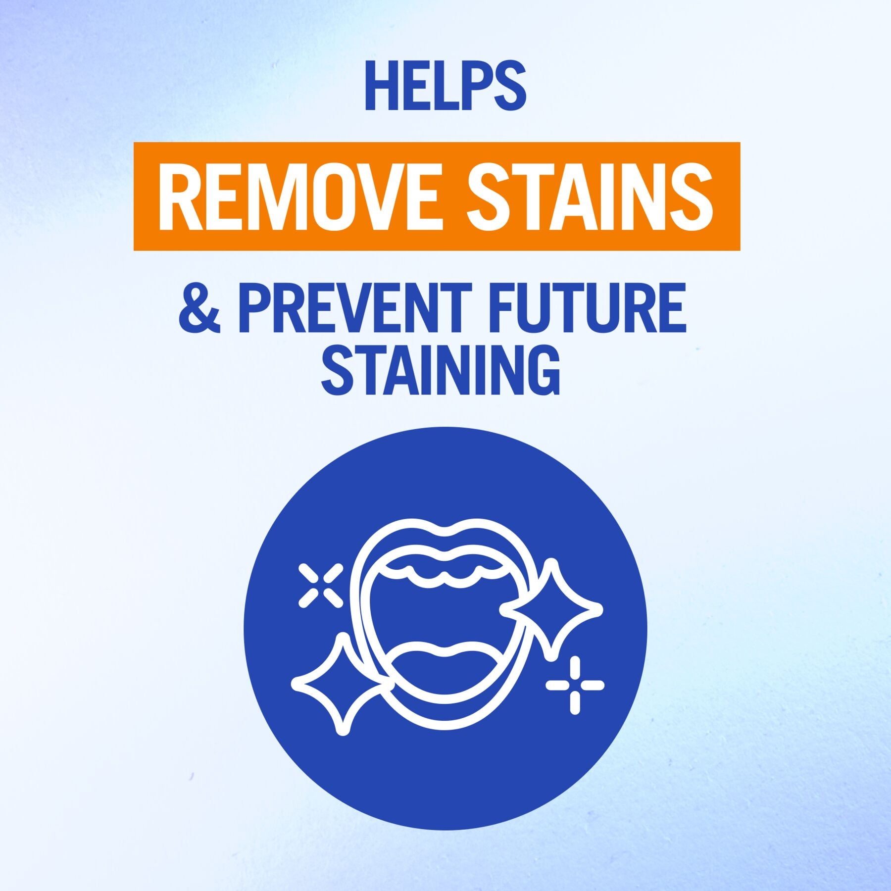 TheraBreath helps remove stains and prevent future staining.