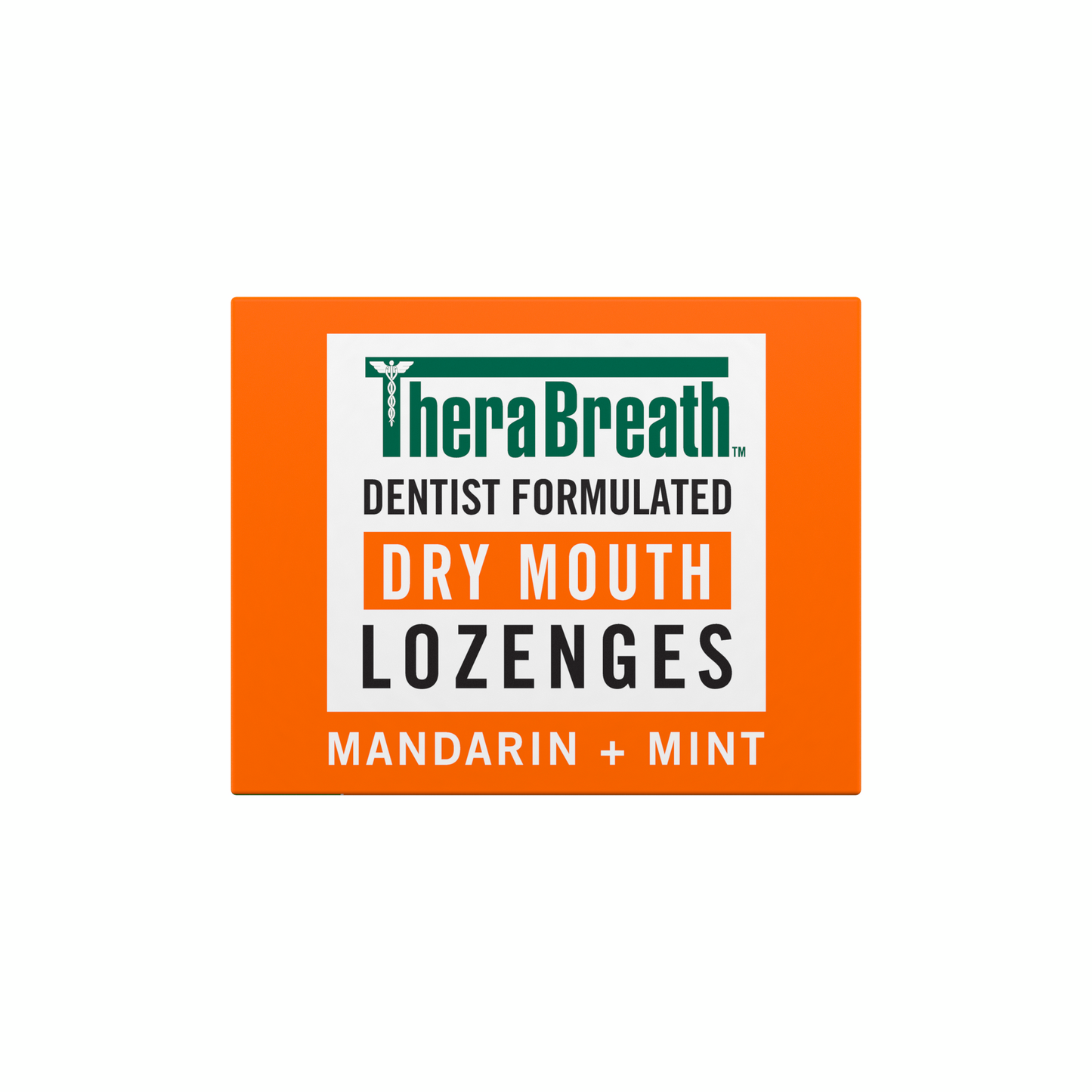 TheraBreath Dry Mouth Lozenges in Mandarin Mint