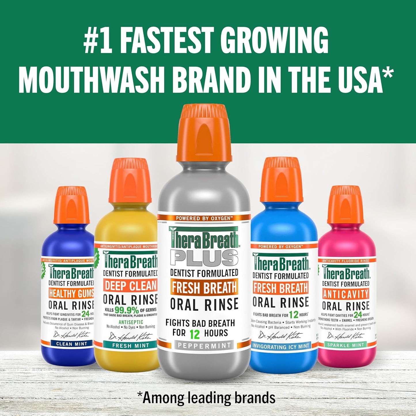 Oral Rinse PLUS - Peppermint