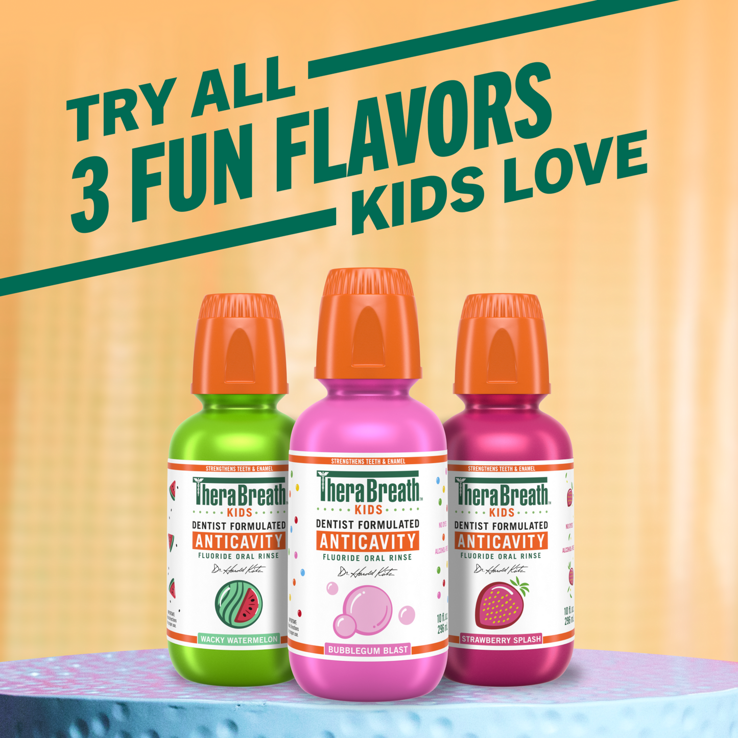 For Kids! Anticavity Oral Rinse - Wacky Watermelon