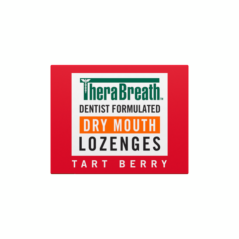TheraBreath Dry Mouth Lozenges in Tart Berry