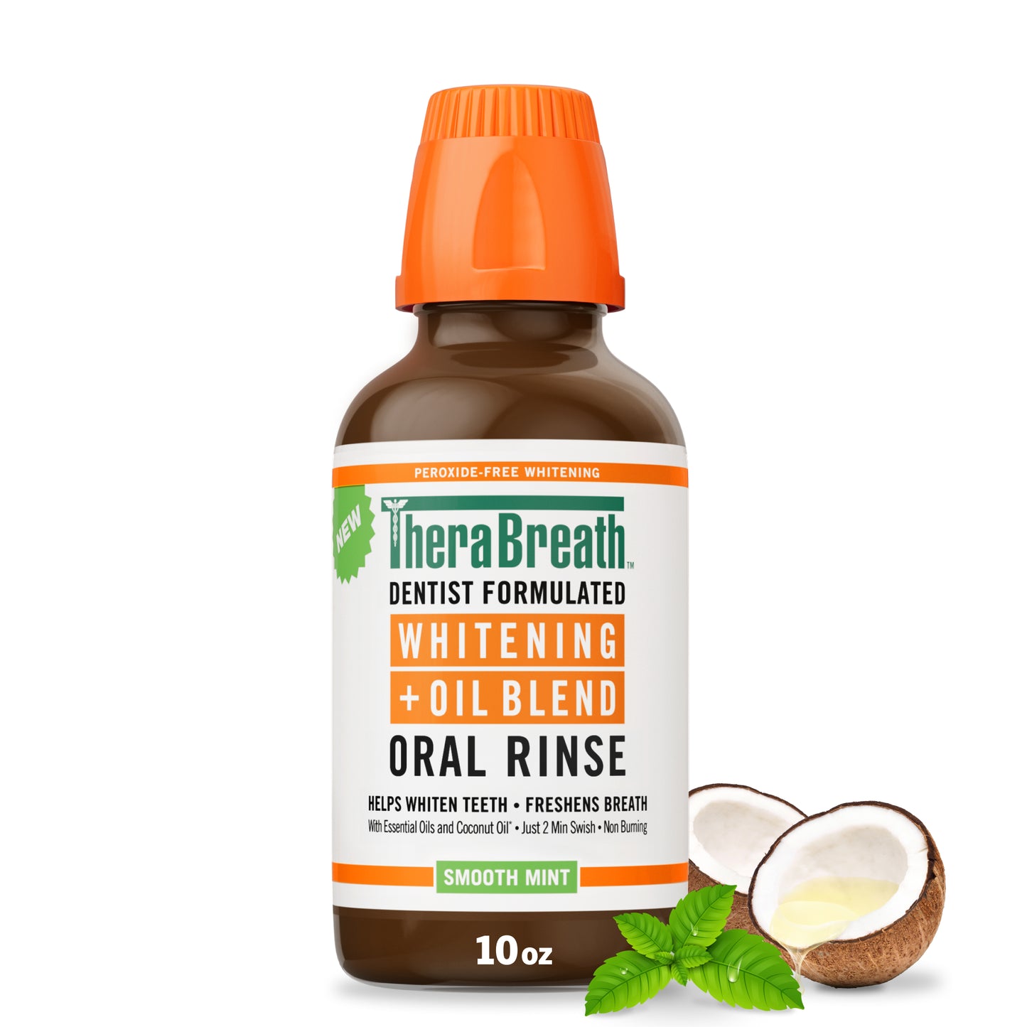 Whitening + Oil Blend Oral Rinse – Smooth Mint