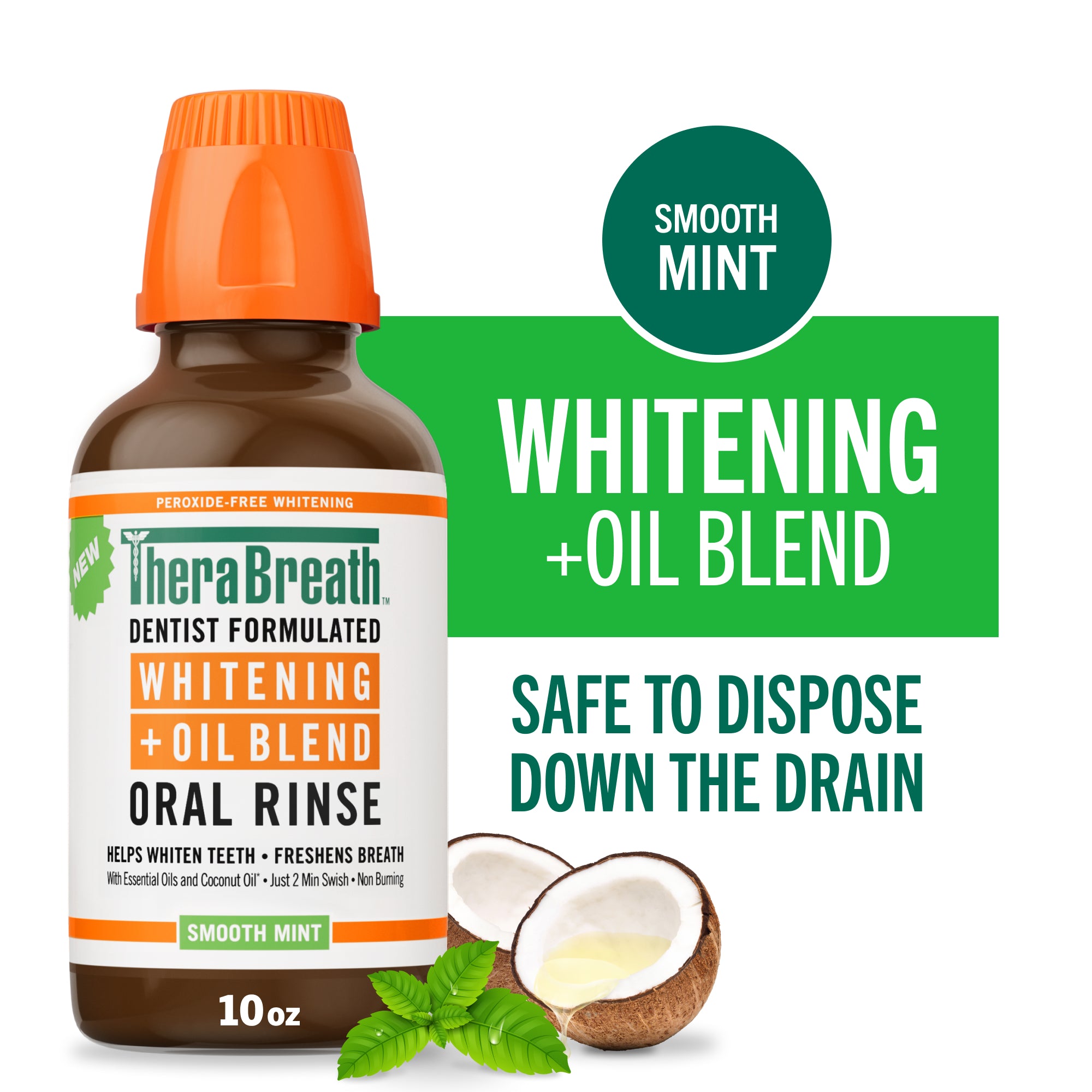 TheraBreath whitening oil blend