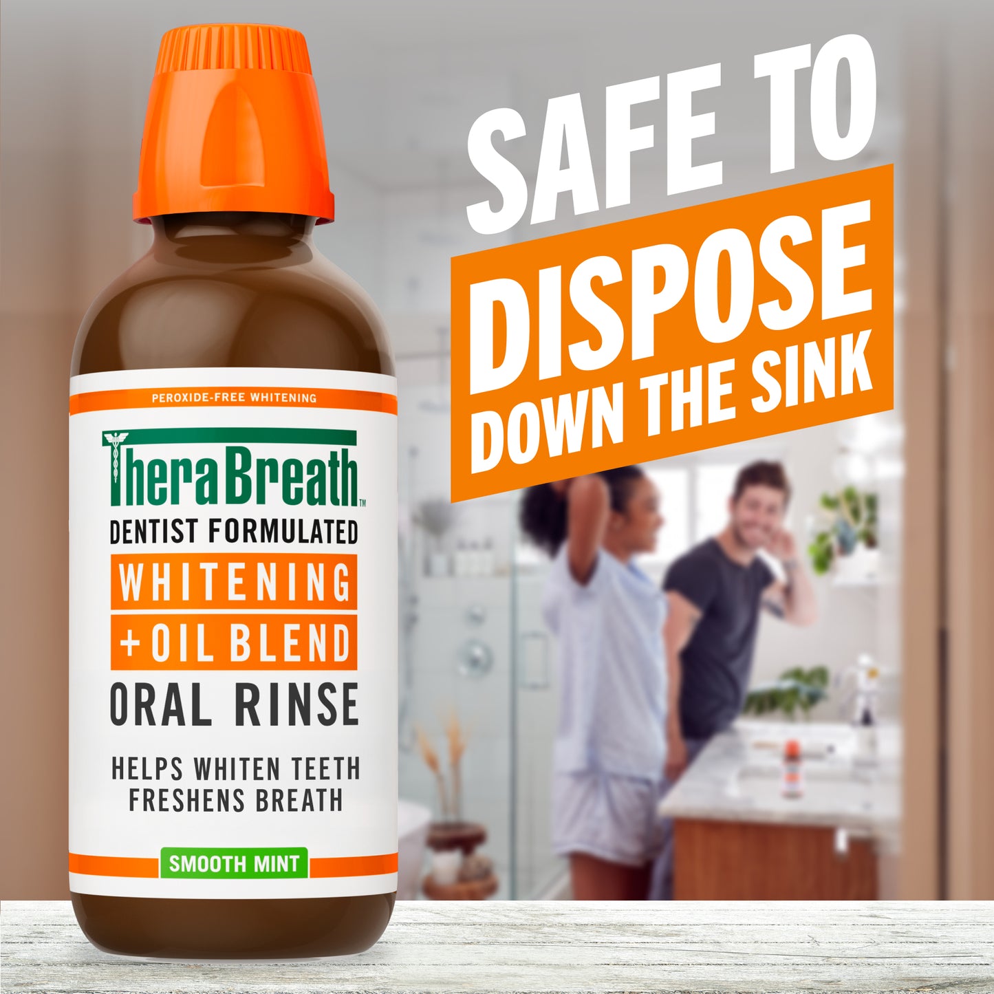 Whitening + Oil Blend Oral Rinse – Smooth Mint