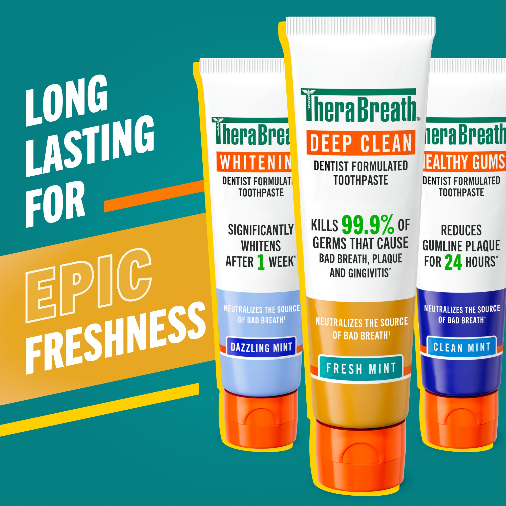 Toothpaste | Fresh Breath & Cavity Protection | TheraBreath