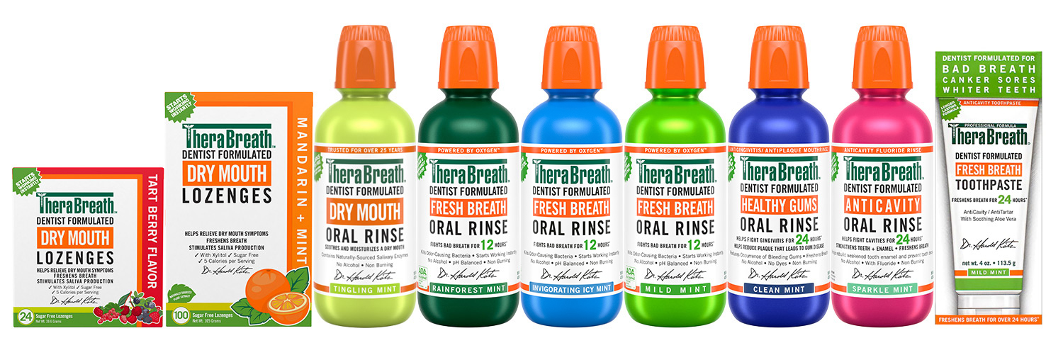 The Breath Co Alcohol Free Mouthwash Oral Rinse for 12 Hrs for Fresh  breath, Icy Mint, 473ml