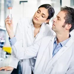 Doctors in a lab