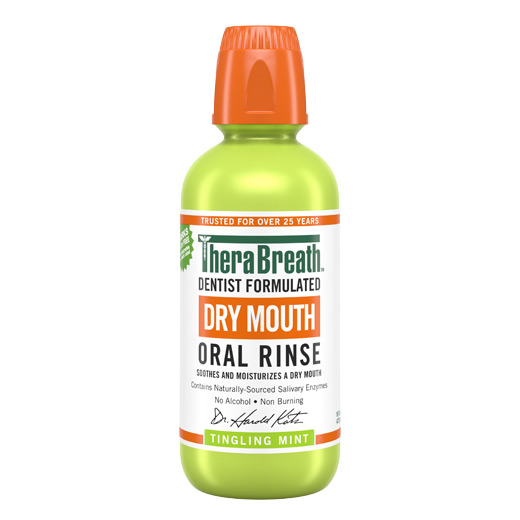 Dry Mouth Oral Rinse - Tingling Mint, 16oz
