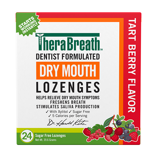 Dry Mouth Lozenges - Tart Berry, 24pc