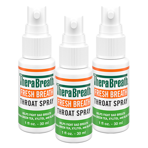 Fresh Breath Throat Spray, 1oz (3-Pack)